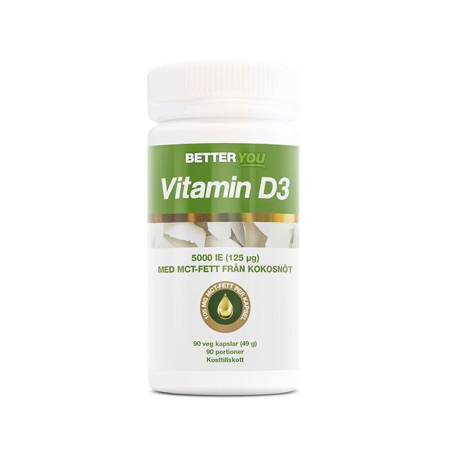 Huvudbild Vitamin D3 5000 iE - 90 kap
